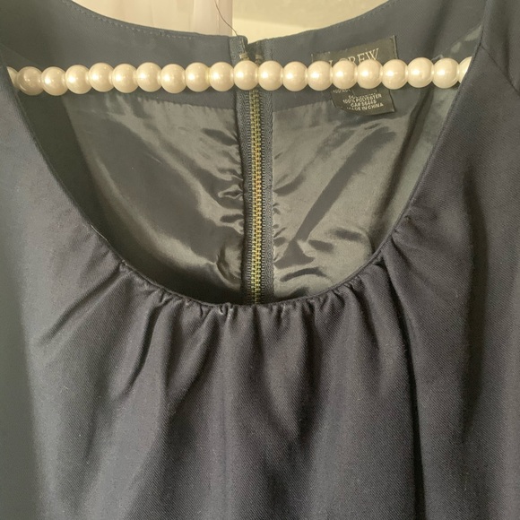 J. Crew Navy Allura Scoop Neck Sheath Dress - Picture 6 of 9